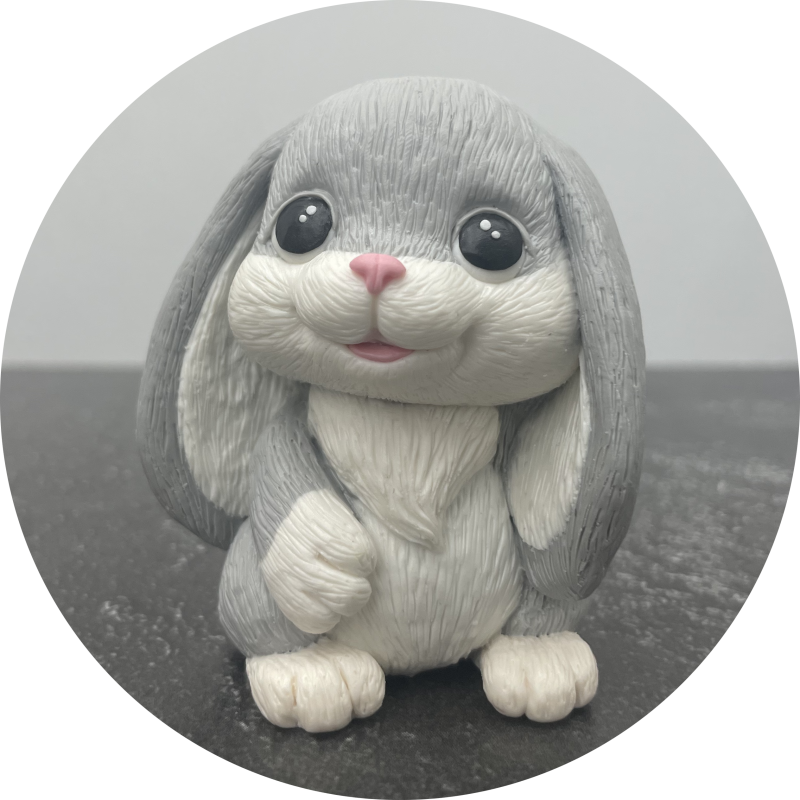 Изображение 3д Молд Зайка ТМ Лавка Кондитера